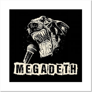 megadeth ll beast scream Posters and Art